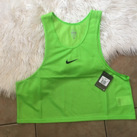 Nike Tops Nike Scrimmage Vest Soccer New Green Poshmark